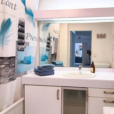 Le Victoria-centre Ville-piscine-parking Prive-wi-fi 아파트